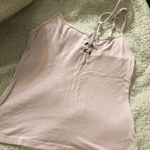 Pink tank top
